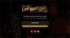 Desktop Screenshot of loveneverdies.com